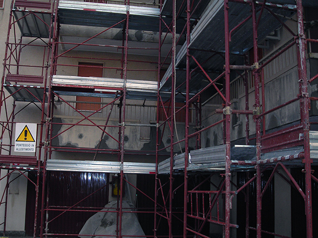 Restauro cordoli e facciate